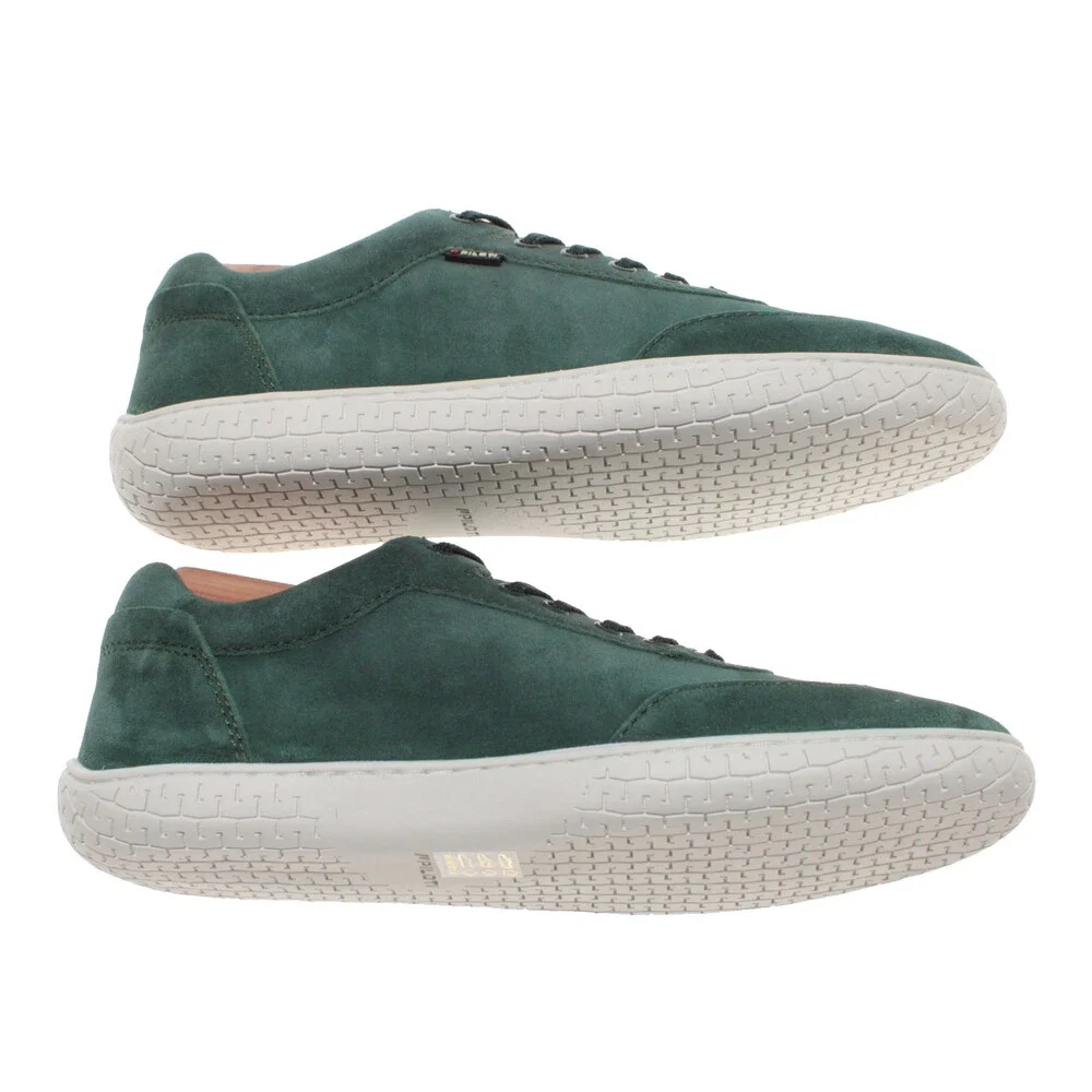 Piloti NWB Shift Lace Up Driving Sneakers Size 8.5 US Tennessee Pine Green Suede